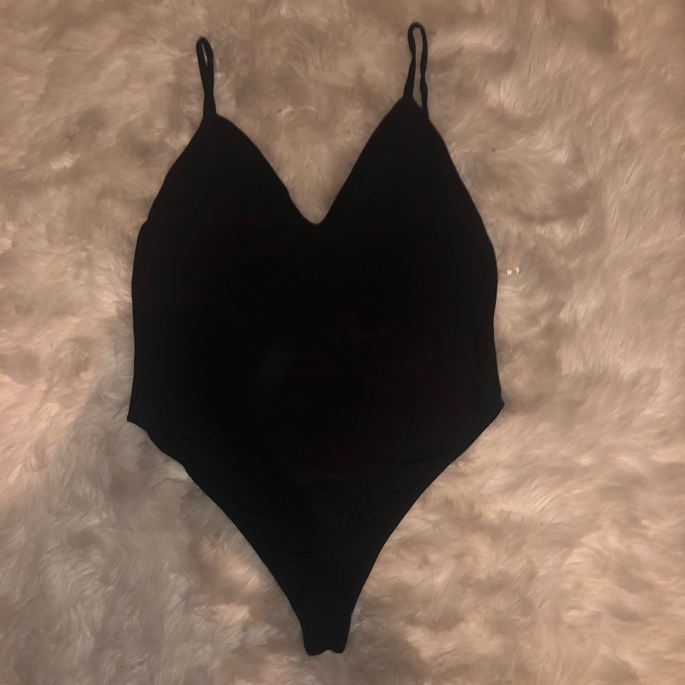 Forever 21 low V cut bodysuit plus size